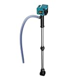 Mellif Akku Regenfasspumpe Wasserpumpe für Makita Akku 18V, max. Fördermenge 2725 L/h,Förderhöhe 8 m, Tauchdruckpumpe, bürstenlos Motor Automatisch Stop, mit Wasserrohr für Garten,Pool (ohne Akku)