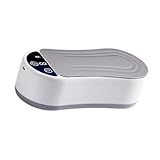 UxicRuya Ultraschall Brillenreiniger, Reinigungsbox, Reinigungsmodus, Einstellbarer Professioneller Schmuckreiniger für Brillen