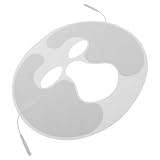 FOMIYES Wiederverwendbare Elektrodenpads für Massagegeräte Zuhause Selbstklebende Haushaltseinheiten Pads mit Gel für Elektrische Akupunktur und Hautpflege