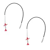 HZAOPZE 2 pcs Krallengreifer, 60 cm Greifer Flexibel, Biegsamer Teleskop Greifer, 4-Finger Greifer, Bequem und Kraftvoll, Weit Verbreitet für Spüle, Waschbecken Verstopfung, verstopfte Rohre