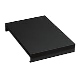 Herdabdeckplatten aus rostfreiem Stahl, rutschfest, für Küchenarbeitsplatten, Schutz und zusätzliche Arbeitsbereiche, Herdabdeckung mit Kanten