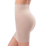 Unterrock Damen, Nahtlos Body Shaper Kleid, Hohe Taille Miederrock, Stark Formend Body Shaper für Frauen, Shapewear Rock (DE/NL/SE/PL, Alphanumerisch, M, Regular, Regular, Hautfarbe)