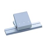 Bürolocher für 3 Ringe | Robustes Bastel- und Bürobedarf | 3-facher Locher für Handarbeit, Prägen und Schneiden, für Notizbücher, Fotos, Tickets, Bastelarbeiten