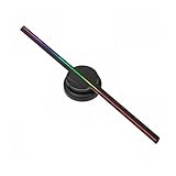 BAFEIYA 16' wandmontierte 3D-holographische Projektions-Fan-Leinwand Virtuelle dreidimensionale Aufhängung for Innen- und Außenluftbildgebung