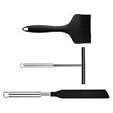 Pfannkuchenspatel – Backzubehör, Chef Gadget | Silikon Slim Edge Lifter für French Crepes Herstellung, leichter Pfannenwender mit hitzebeständigem Streuer für den täglichen Gebrauch zu Hause