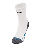 JAKO Unisex Trainingssocken , Weiß, 39-42