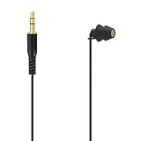 Geekria Schlaf-Ohrhörer für Seitenschläfer, kabelgebundener Stereo-zu-Mono-In-Ear-Einzelohrhörer,Leichter Silikon-Einohrkopfhörer, 3,5-mm-Kopfhöreranschluss, kompatibel mit Android-Geräten (schwarz)