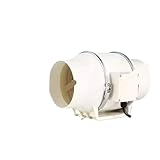 NCCNATMHP 1 Stück runder Lüftungsventilator 4 Zoll 6 Zoll 8 Zoll Rohrventilator(SKU1)