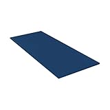 WRK21 Tischplatte 160 x 80 cm Ozean - 25 mm melaminbeschichtete Arbeitsplatte, ABS-Kante, pflegeleicht - für Schreibtische, Home-Office & DIY