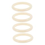 VICASKY 4 Stück Teiliges Tragegurt Ring aus Langlebigem Kunststoff Rutschfestes Wickelring Design Kompatibel mit Meisten Babytragen und Tragetüchern Installieren für Neugeborene und Junge