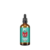 SinoPlaSan OMEGA-3 ALGENÖL DHA & EPA für Kinder mit Erdbeergeschmack für Gehirn, Augen & Immunsystem | 50 ml