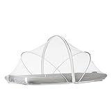 Stubenwagen-Abdeckung – Kinderwagennetz-Abdeckung, faltbares Netz, tragbar für Nachttisch, Kinderwagen, Spielplatz, Kleinkinder, Hängematte, Co-Schlafen, Reisen, Camping