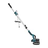 Elektrischer Trockenbauschleifer,850W Wandschleifer mit Automatischem Vakuumsystem,800-1800RPM, Deckenschleifer 6-Gang Getriebe,für Wand und Decke Schleifen,verstellbare Länge 1.54m bis 2m