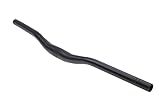 Fahrrad Lenker Promax 640mm breit MTB Alu Ø 31,8 mm Riser Bar Schwarz