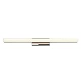 Badezimmer-Spiegellampen, Wand-Display-Beleuchtung, Badezimmerspiegel-Frontlampe, LED-Schminktischlampe, Edelstahl, 20 W/150 cm, warmes Licht von BZEI-Lighting Fixtures, Warennummer: LJW-399