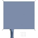 Zeltbodenpolster für Camping, Faltbare Bodenunterlage Camping, Oxford Reißfeste Schnelltrocknende Schlafunterlage mit Aufbewahrungstasche für , Balkon, Wandern, Picknick, Deck, Rasen