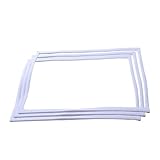 Maßgefertigte Kühlschrankdichtung, Magnetische Kühlschranktürdichtung, Energieeffiziente Türdichtung For Den Privaten Und Gewerblichen Gebrauch, Weiß, Grau(Grey,M)