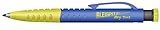 Bleispitz Tiefloch-Marker 2in1 Set (2-in-1 Druckbleistift, Tiefloch- für Bohr- und Montagearbeiten, Graphit-Universalmine, 120 x 2,8 mm, gelb-blau, nachfüllbar, Spezialmarker) 1492