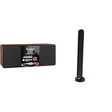 Imperial DABMAN i200 CD Internet/DAB+ Radio & Hama DAB-Zimmerantenne für Radio (DAB, DAB+, UKW, Digitale Innenantenne mit Verstärker, aktive Stabantenne mit F-Stecker, 1,4m Kabel) schwarz