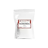 TFC Marmormehl Calciumcarbonat 1kg - Hochwertiges, Feines Pulver für Kunst, Handwerk & Bau I Umweltfreundlich, Ungiftig, Reinweiß, Vielseitig Einsetzbar - Perfekt für Acrylmalerei, Beton und Mehr!