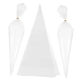 FOYTOKI 50 Stück Mörtelbeutel mit Großer Kapazität Wiederverwendbarer Zementabdichtungsbeutel für Fliesenfugen Robustes Mauerwerkswerkzeug zur Effizienten Abdichtung und Verfugung