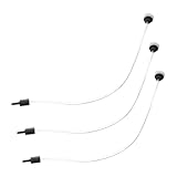 Holibanna 3 Stück Ersatz-Netzkabel für das Vakuumiergerät lebensmittelaufbewahrung vakuumbehälter vakuumverpackungsmaschine Vakuumierer für Lebensmittel Vakuumierband Plastik Black