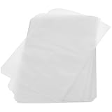 Milisten 15 Stück A5 Pvc Ordnertaschen Transparent mit 6 loch Ringbuchlöchern Wasserfeste Dokumentenhüllen für Büro Schule und Reise