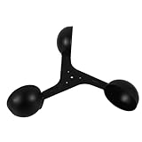 GARIOUANS Windgeschwindigkeitsmesser Aluminium Ersatzsensor Windmessgerät Wetterstation Draußen Präzise Windgeschwindigkeit Messung Einfache Installation Robust Langlebig