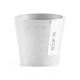 Ecopots Amsterdam Mini Blumentopf 7,6x7cm Hochwertiger Handgefertigter Pflanztopf aus Recycelten Materialien für Innen- und Außenbereich