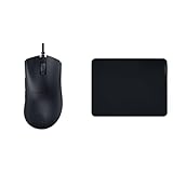 Razer DeathAdder V3 - Ergonomische Esports Maus & Gigantus V2 Medium - Weiches Gaming-Mauspad