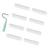 9-teiliges Kleines Schaumstoffrollen Set Auf Wasserbasis Farbdetail Malwerkzeug Für Heimwerker Und Handwerksprojekte Möbel Malroller