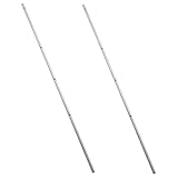 UPKOCH 2Stücke Tischfußball Bedienstangen aus Metall Ersatz für Fußballmaschinen mit Langlebig und Installieren für Kicker