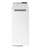 Whirlpool TDLR 6251BS IT/1 – Waschmaschine, 6 kg, Toplader Slim, freistehend, 1200 U/min, Klasse B, 6. Sensor, Colours 15°, FreshCare, 40 x 60 x 90 cm