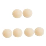 OATIPHO 3 Paare Nippelaufkleber aus Silikon Brustblatt sommerliche Pasteten BH Silicone Covers Unsichtbare Brustwarzenabdeckung Wiederverwendbare Pasteten dünne Nippelpasteten