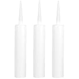 UKCOCO Leere Tuben Mit Dichtungsmasse: 300 Ml/10 Oz. Leeres Dichtungsrohr Für Fugenrisse Fliesen Latex-Dichtungsrohre