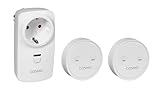 Energiespar Funkset für Trinkwasser Zirkulationspumpe mit 1x Steckdose und 2x Sender