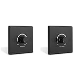 Mocturnity 2X RV-Lichtdimmer, Lichtschalter-Bedienfeld, 12-24 V, 5 A, Universal-PWM-Dimmer, Niederspannungsdimmer