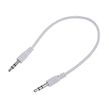 Glanhbnol 3,5 mm auf 3,5 mm AUX-Kabel, TRS für Headsets, Kopfhörer, Ersatzkabel, Stereo-Adapter, 3,5 mm auf 3,5 mm Stecker auf Stecker, Kabeladapter