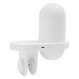 Smarter Fischfutterautomat Futterautomat weiß APP-Steuerung 2K HD-Kamera geeignet für Heim- und Büroaquarien