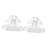 KONTONTY 2 Stück Desnail-Entferner klarer Schneckenfänger Schneckenfangfalle Praktische Schneckenfalle aus Kunststoff Aquarium Schneckenfalle Aquariumzubehör Abs Transparent