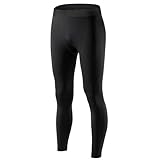 AUYAO Kompressionshose Herren Lange Sportleggings Laufhose Sport Leggings Männer Kompressions-Leggings Lange Tight Hose Unterhose Sporthose Strumpfhos Enganliegende Funktionshose für Fitness Joggen M