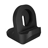 Tofficu Silicon Ladestation Halterung Kompatibel Smartwatch Rutschfester Silikon Ständer mit Kompakter Leichter Bauweise Stabile Ladehalterung für Watch Modelle Nachtmodus Unterstützung