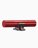 SCJJZ Pannenwerkzeugsets,Fahrzeugmontierter Sicherheitshammer, multifunktionales Metall, Nothammer im Auto (Rot)