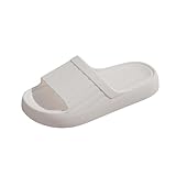 vejtmcc Cozyslides Original Damen Schlappen Badeschuhe Rutschfeste Schnell Trocknender Bade-Pantoffeln, Weiche & Ultraleichte Hausschuhe Slippers Für Sommer, Sauna Outdoor Gartenschuhe