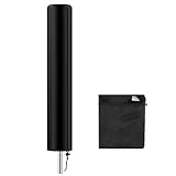 Absyrony 420D Wäschespinne Schutzhülle, Abdeckung Winterfest Hülle, Uberzug für Wäscheschirme, Schutzhaube Wäscheständer, mit Reißverschluss & Kordelzug, Wasserdicht Winddicht, (180x18x18cm)