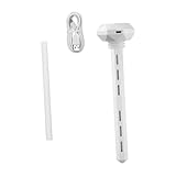 IMIKEYA Kleiner USB Luftbefeuchter Donut Design Tragbarer Aromadiffusor Weiß für Zuhause Leichtes Material Hoher Nebelausstoß