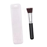 TOYZFRIENDY 2 Stück Teiliges Make up Pinsel mit Holzgriff Professionelle Kosmetikbürsten für Losen Puder und Foundation Weiche Dichte Rayonborsten Leicht und Langlebig für Präzises Make up