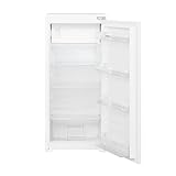 Respekta Einbaukühlschrank mit 4 Sterne Gefrierfach 122 cm/178 L Nutzinhalt/Wechselbarer Türanschlag/Automatische Abschaltung des Kühlteils/Schnellgefrierfunktion / KS122.4-10/Max. 38 dB/in weiß