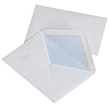 Briefumschläge Mit Kleber OFFICE PRODUCTS NK C6 114x162mm 75gsm 50St Weiß / / Typ-Mit Klebstoff/Art-NK/Farbe-Weiß/Format-C6 / Flächengewicht (g/m2)-75 / Abmessungen (mm)-114x162