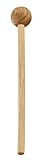 Nino Percussion Wood Beater Holzschlägel – für Musikinstrumente – für Kinder ab 3 Jahren – Gummibaum Holz, Natur (NINO9)